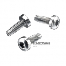 Set of bolts for fastening the contacts of the electric motor of the oil pump NISSAN GE9R01A / JATCO JR913E, Mercedes-Benz 725.0 N 000000 001883 - 3 pcs. per set (M5 X 10 mm)