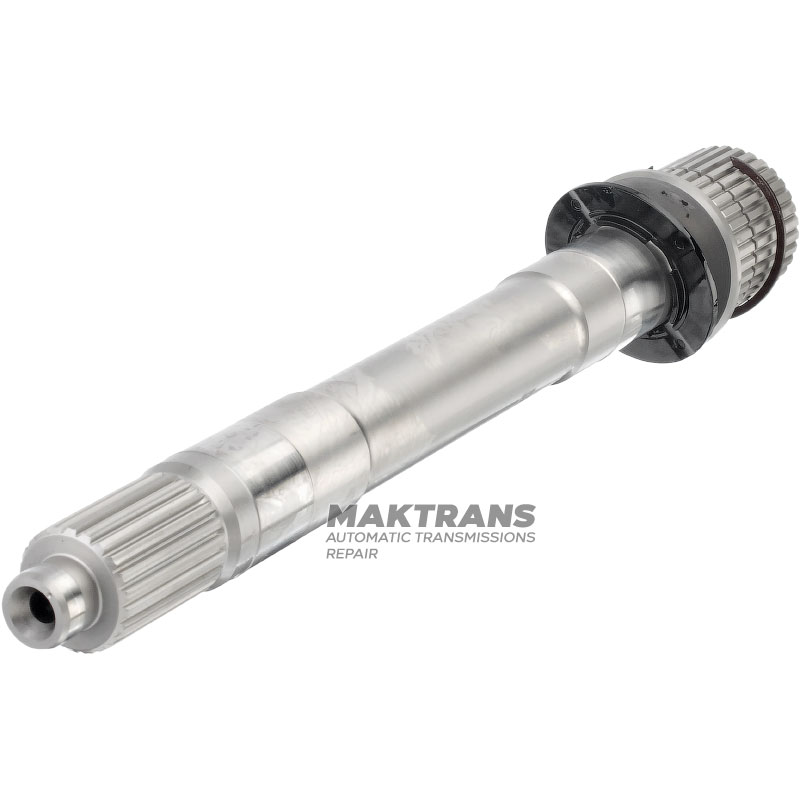 Input shaft MAZDA CX-90 / CX-60 2.5L-3.3L HYBRID - total length 267 mm, splines 22 pcs (Ø 23.55 mm) / 34 pcs (Ø 35.60 mm)
