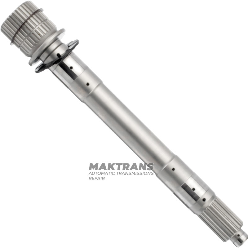 Input shaft MAZDA CX-90 / CX-60 2.5L-3.3L HYBRID - total length 267 mm, splines 22 pcs (Ø 23.55 mm) / 34 pcs (Ø 35.60 mm)
