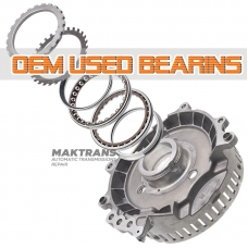 Central hub / drum B1 Brake / gear hub Drive Transfer TOYOTA UA80 3570448041 357040E010 - with original (OEM) used bearings, remanufactured journal for ball bearings