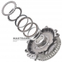 Central hub / drum B1 Brake / gear hub Drive Transfer TOYOTA UA80 3570448041 357040E010 - with original (OEM) used bearings, remanufactured journal for ball bearings