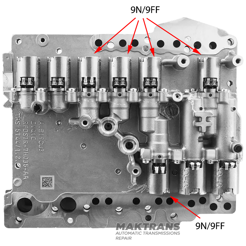 Adapter for testing ON/OFF solenoids DCT450 (MPS6) DCT470 (SPS6)
