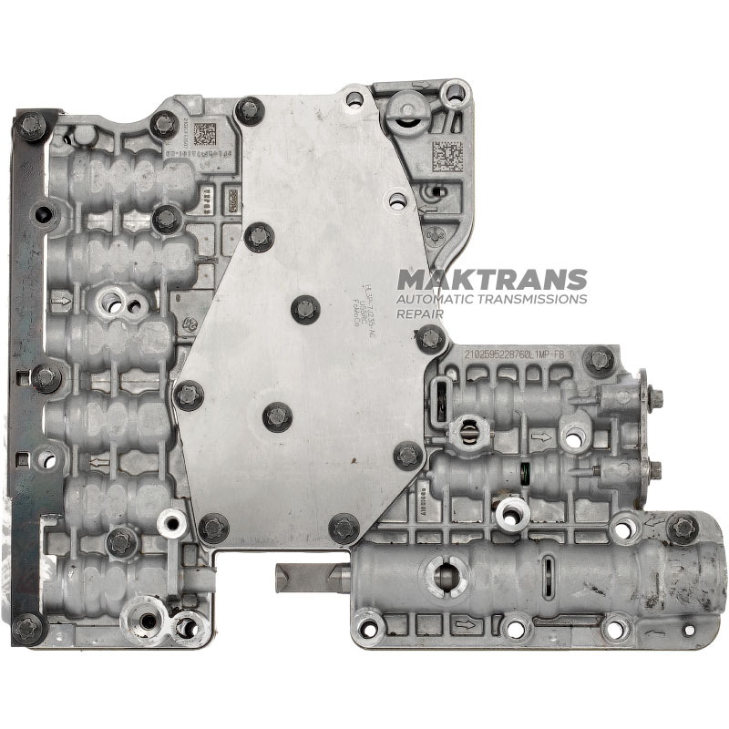 Valve block without solenoids FORD 10R80 / 10R60 HL3P-7A101-MB HL3P-7A092-AD JL3P-7Z490-FB - with manual valve