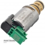 Torque converter lock-up solenoid [TCC] FORD 8F35 HL3P-7G136-AC HL3P7G136AC 24286515 [green connector, 4.6 - 5.2 Omh]