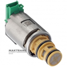 Torque converter lock-up solenoid [TCC] FORD 8F35 HL3P-7G136-AC HL3P7G136AC 24286515 [green connector, 4.6 - 5.2 Omh]