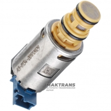 Line pressure control solenoid [LPC] FORD 8F35 HL3P-7G38-AC HL3P7G38AC [blue connector, 4.6 - 5.2 Omh] - (removed from used transmissions, not tested, sold without warranty)