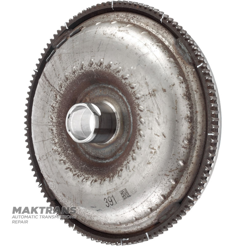 SUBARU CVT TR580 torque converter pump wheel - (marking 391), 115 teeth on the crown (outer Ø 291.95 mm)
