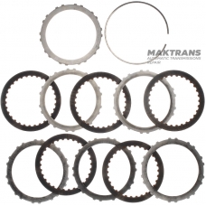 Set of steel and friction discs Overdrive Clutch R4A51 R5A51 V4A51 V5A51 - (5 friction discs, total thickness of the kit 25.30 mm)