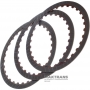 Friction disc set Reverse Clutch A4CF1 4554423300 - 3 friction discs (outer Ø 149 mm, 30 teeth, thickness 1.70 mm)