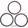 Friction disc set Reverse Clutch A4CF1 4554423300 - 3 friction discs (outer Ø 149 mm, 30 teeth, thickness 1.70 mm)