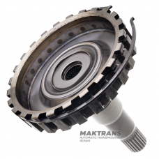 Output shaft Mitsubishi TL-80NF (KS5W Pajero / Pajero Sport / L200) - total height 191 mm, 23 splines (outer Ø spline part 30.35 mm)