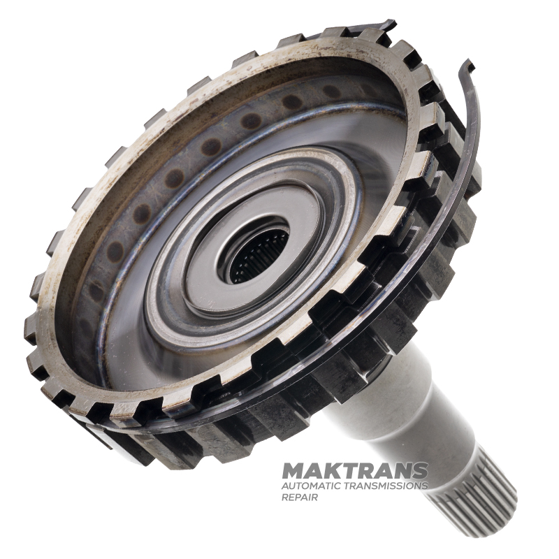 Output shaft Mitsubishi TL-80NF (KS5W Pajero / Pajero Sport / L200) - total height 191 mm, 23 splines (outer Ø of the spline part 30.35 mm)