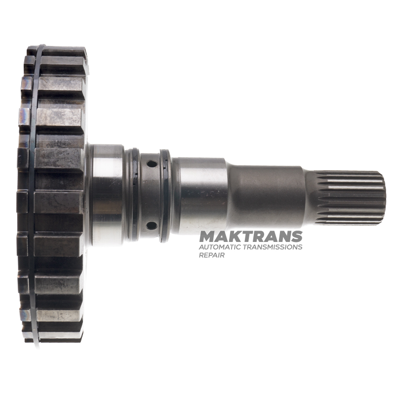 Output shaft Mitsubishi TL-80NF (KS5W Pajero / Pajero Sport / L200) - total height 191 mm, 23 splines (outer Ø of the spline part 30.35 mm)