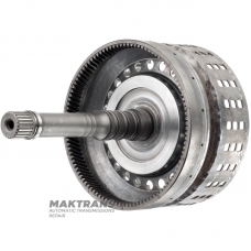 Input shaft / drum K1 Clutch (empty, without discs and pistons) NISSAN RE5R05A - height 256 mm, 24 splines (outer Ø 25.60 mm), 106 mm (outer Ø 174 mm)