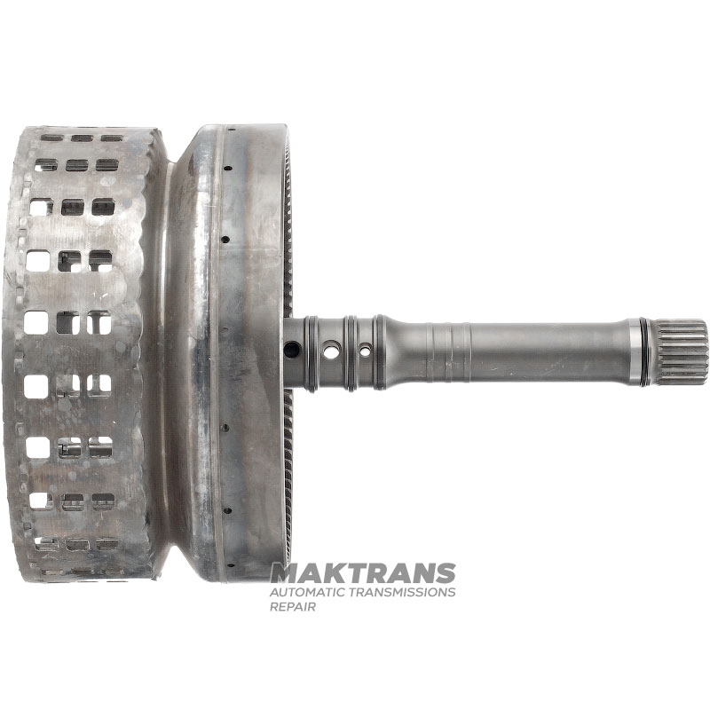 Input shaft / drum K1 Clutch (empty, without discs and pistons) NISSAN RE5R05A - height 256 mm, 24 splines (outer Ø 25.60 mm), 106 mm (outer Ø 174 mm)