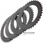 Friction disc set C1 Clutch ALLISON 4000 - 4 friction discs included (thickness 3.20 mm, inner Ø 132.20 mm, 38 teeth)