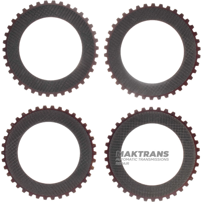 Friction disc set C1 Clutch ALLISON 4000 - 4 friction discs included (thickness 3.20 mm, inner Ø 132.20 mm, 38 teeth)