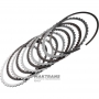 Steel and Friction Disc Set K2 / C2 Clutch TOYOTA UA80 3566748030 3566706030 - 4 friction discs (total thickness of the set is 18.40 mm)