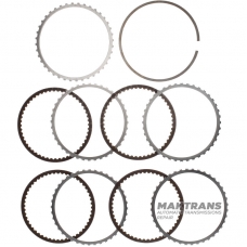 Steel and Friction Disc Set K2 / C2 Clutch TOYOTA UA80 3566748030 3566706030 - 4 friction discs (total thickness of the set is 18.40 mm)