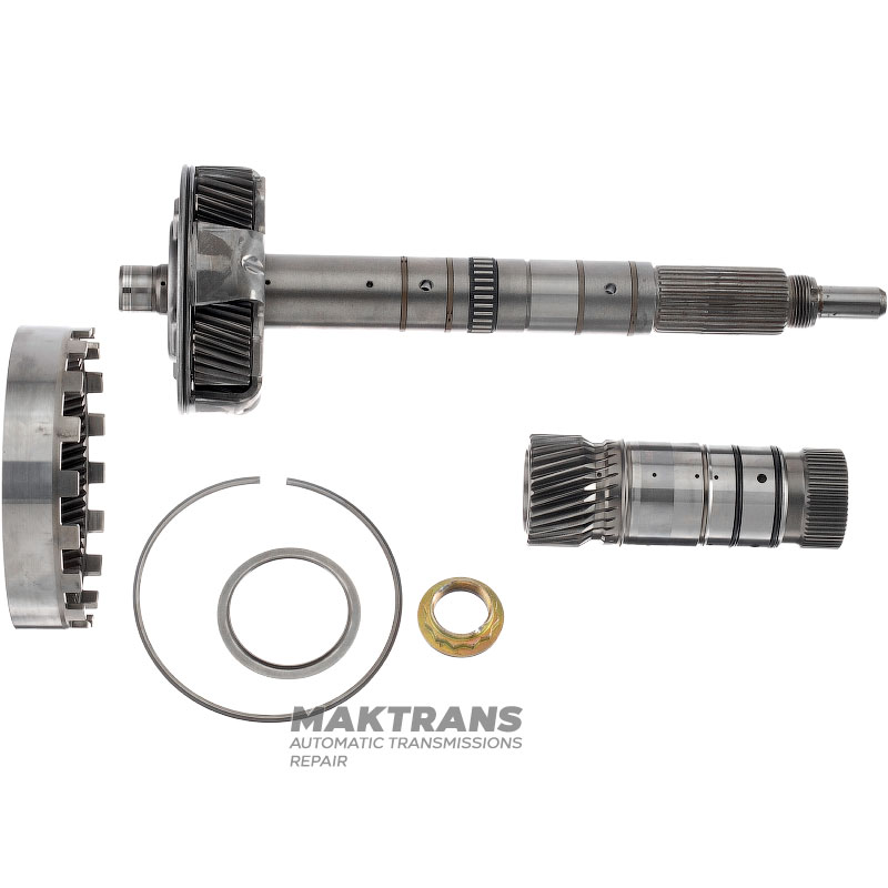 Center planetary gear / output shaft (RWD) Mercedes-Benz 722.6 - 4 pinions (22 teeth per pinion), 30 teeth (out. Ø 50.95 mm) sun gear, 74 teeth ring gear