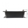 Universal oil cooler 12-row thread pitch 9/16"x18 AN6 fitting Kit with mounting and fittings for connecting to a 10mm hose