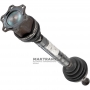 Front right axle shaft VAG DSG7 3Q0407272BB — Passat B8 2.0 TDI 2015 (splines, 6 mounting holes, outer Ø holes 10.35 mm, 50 mm distance between mounting holes)