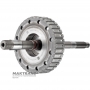 Input shaft / drum 3-5-R (empty, without discs and rubberized piston) A6GF1 454102F000 - total shaft length 321 mm