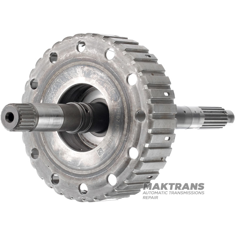 Input Shaft/Drum 3-5-R (empty - no discs or pistons) A6LF1 454103B400 - total shaft length 355 mm
