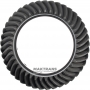 Main pair of hypoid gears (41 / 17 teeth) of the differential Chevrolet Corvette C6 (2005 - 2013) LINAMAR 84300369 6L80E - leading gear 17 teeth (outer Ø 126.20 mm) / driven gear 41 teeth (outer Ø 205 mm)