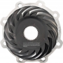 Main pair of hypoid gears (41 / 17 teeth) of the differential Chevrolet Corvette C6 (2005 - 2013) LINAMAR 84300369 6L80E - leading gear 17 teeth (outer Ø 126.20 mm) / driven gear 41 teeth (outer Ø 205 mm)