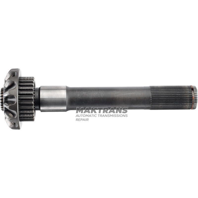 Side gear assembly with shaft (right) differential Chevrolet Corvette C6 (2005 - 2013) 6L80E 89060119 19180962 12458084 - LINAMAR 84300369 (total shaft length 249 mm, 41 splines (outer Ø 31.40 mm)