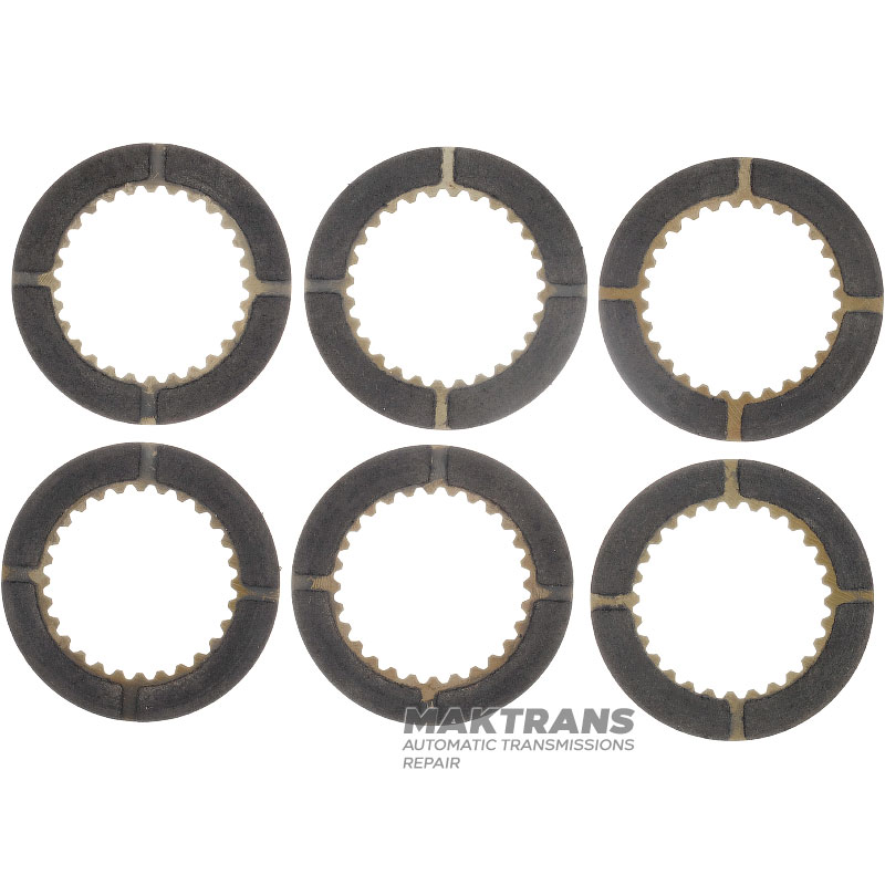Set of steel and friction discs for differential lock Chevrolet Corvette C6 (2005 - 2013) 6L80E 12458083 — LINAMAR 84300369
