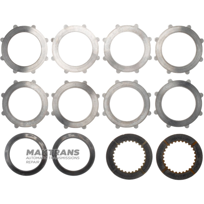 Set of steel and friction discs for differential lock Chevrolet Corvette C6 (2005 - 2013) 6L80E 12458083 — LINAMAR 84300369