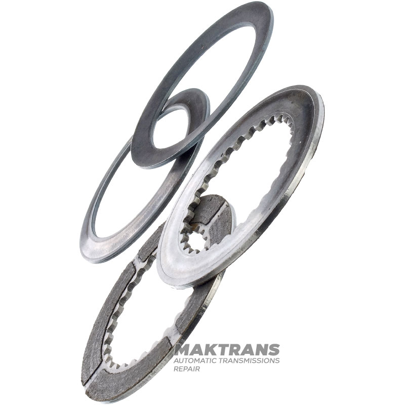 Set of steel and friction discs for differential lock Chevrolet Corvette C6 (2005 - 2013) 6L80E 12458083 — LINAMAR 84300369