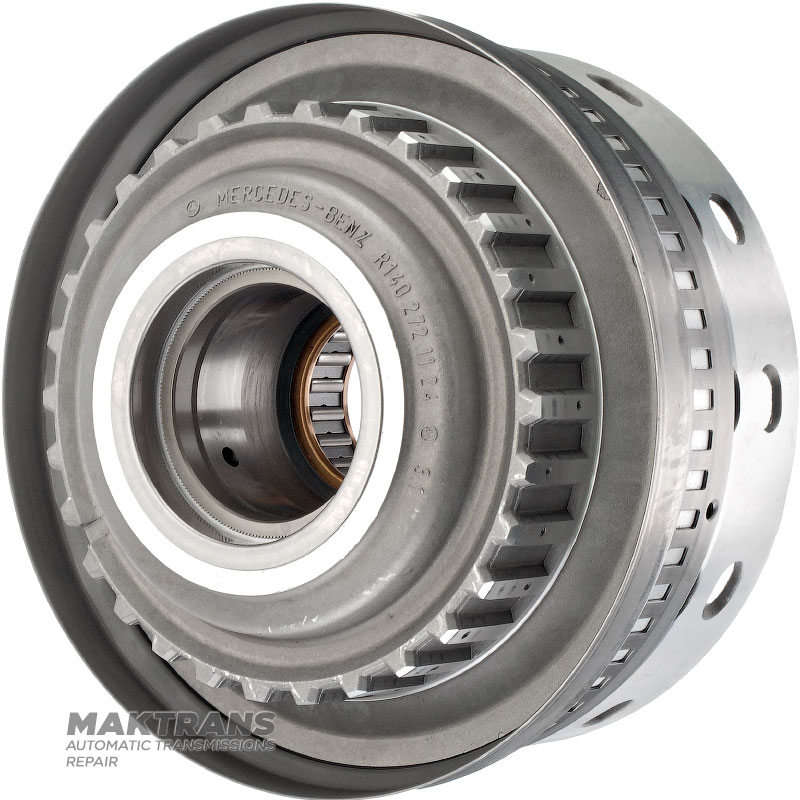 Drum K1 Clutch Mercedes-Benz 722.6 R1402721124 - gear 58 teeth (outer Ø 81.60 mm), 5 double-sided friction discs (total thickness of the set 28.05 mm)
