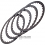 Friction disc set C Clutch 6R80 - 4 friction discs (thickness 2.10 mm, outer Ø 187.35 mm, 30 teeth)