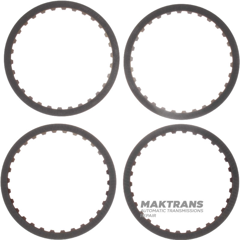 Friction disc set C Clutch 6R80 - 4 friction discs (thickness 2.10 mm, outer Ø 187.35 mm, 30 teeth)