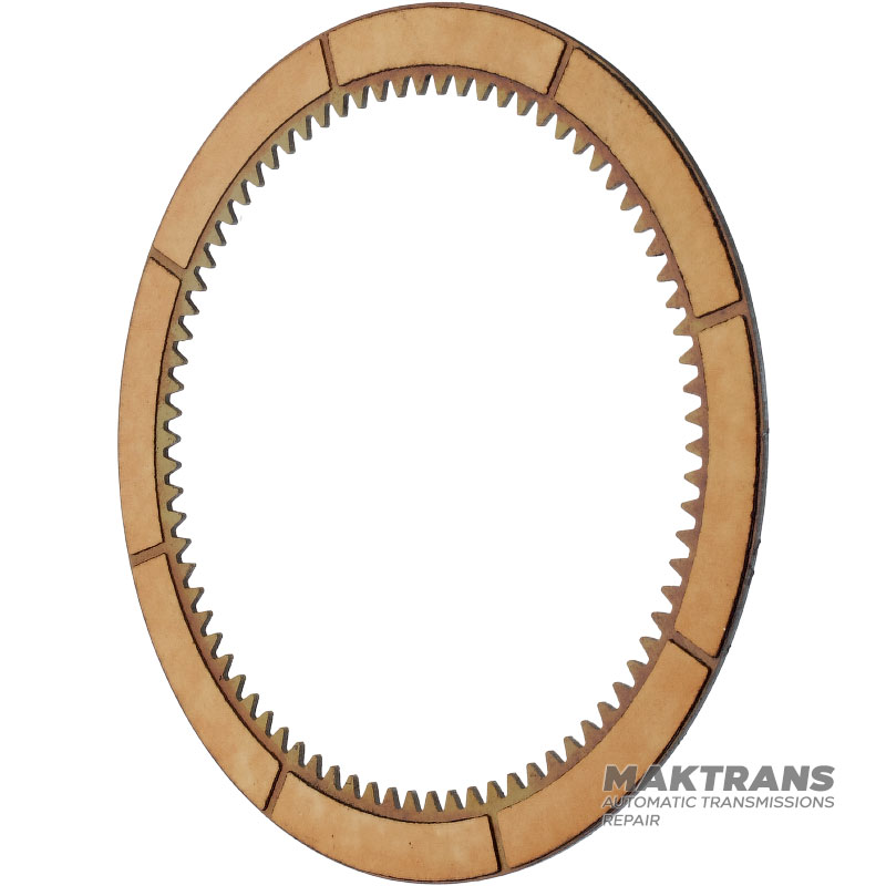 Friction disk of torque converter ZF 8HP45 8HP50 8HP55A 8HP65A 8HP70 8HP75 — (ext. 197.05 mm, 80 teeth, thickness 3.05 mm)