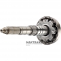 Center planetary gear / output shaft Mercedes-Benz 722.6 - shaft length 331 mm, 4 pinions (22 teeth / height 25 mm), ring gear 74 teeth, sun gear 30 teeth (outer Ø 50.95 mm)