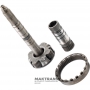 Center planetary gear / output shaft Mercedes-Benz 722.6 - shaft length 331 mm, 4 pinions (22 teeth / height 25 mm), ring gear 74 teeth, sun gear 30 teeth (outer Ø 50.95 mm)