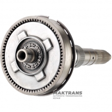 Center planetary gear / output shaft Mercedes-Benz 722.6 - shaft length 331 mm, 4 pinions (22 teeth / height 25 mm), ring gear 74 teeth, sun gear 30 teeth (outer Ø 50.95 mm)