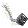 Connector with wires (part of valve body wiring) VAG 09P AQ450 - 3QF973722A