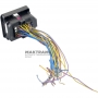 Connector with wires (part of valve body wiring) VAG 09P AQ450 - 3QF973722A