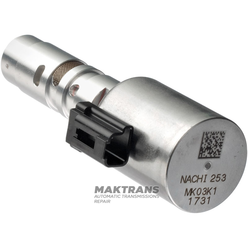 Valve body pressure solenoid TOYOTA CVT K120 3541012880 NATCHI 253 - (total height 87.90 mm, coil Ø 25.85 mm)