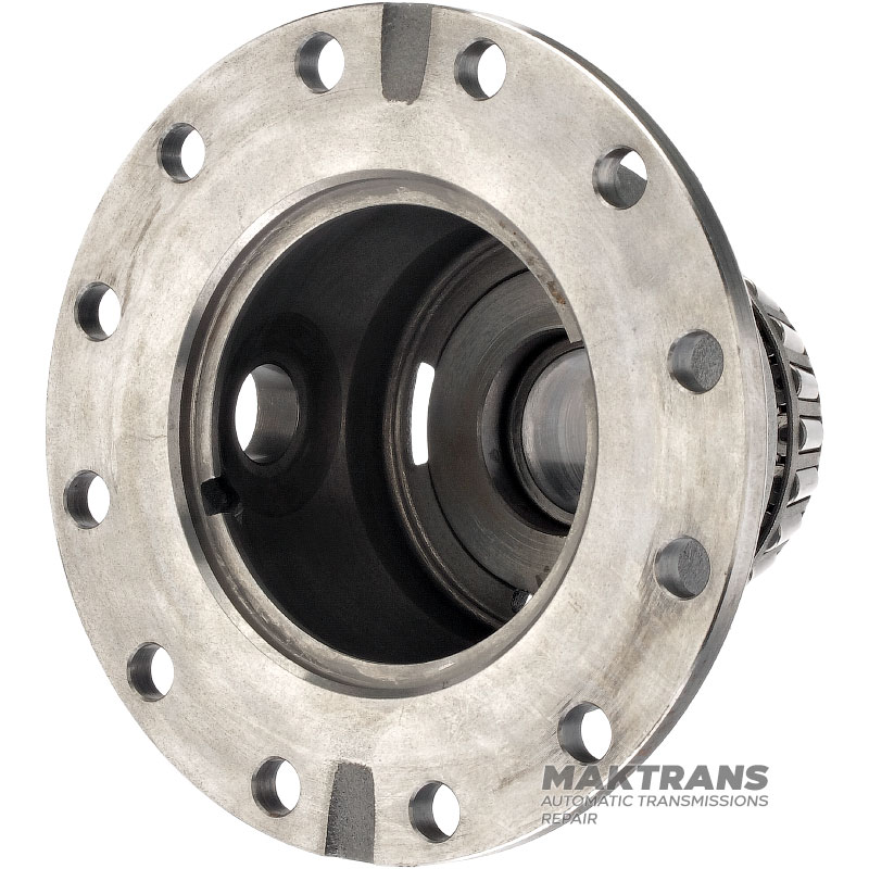 Differential housing 2WD / FWD DODGE CHRYSLER 62TE 5078726AA 5078944AA - height 111 mm, internal Ø for side gear 35 mm, 12 mounting holes