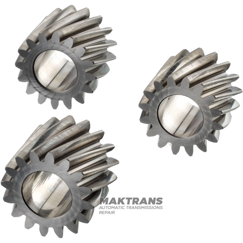 Set of rear planetary gear pinions Mercedes-Benz 722.6 – 3 pinions (16 teeth, outer Ø 30.30 mm, height 24.90 mm)