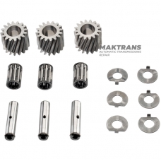 Set of rear planetary gear pinions Mercedes-Benz 722.6 – 3 pinions (16 teeth, outer Ø 30.30 mm, height 24.90 mm)