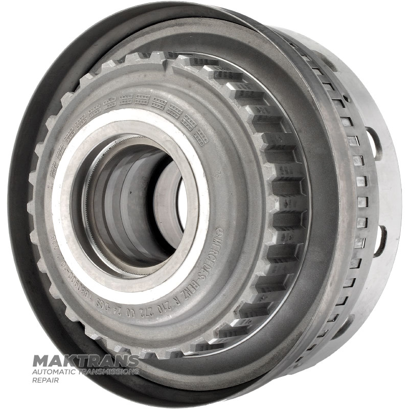 Drum K1 Clutch / front sun gear Mercedes-Benz 722.6 – 58 teeth (ext.Ø 81.70 mm), drum K1 - empty, without pistons, discs and overrunning clutch