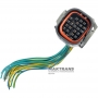 Connector with wires (part of external wiring) transmission DODGE CHRYSLER 62TE - 4801706AB 4801705AB 04801706AC