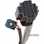 Wiring of hydraulic unit AW TF-71SC [11 connectors, 1 temperature sensor]